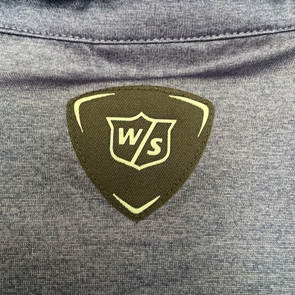 Wilson Staff Men's Dark Blue Polo / Golf Shirt Size Large NWOT - Picture 5 of 10